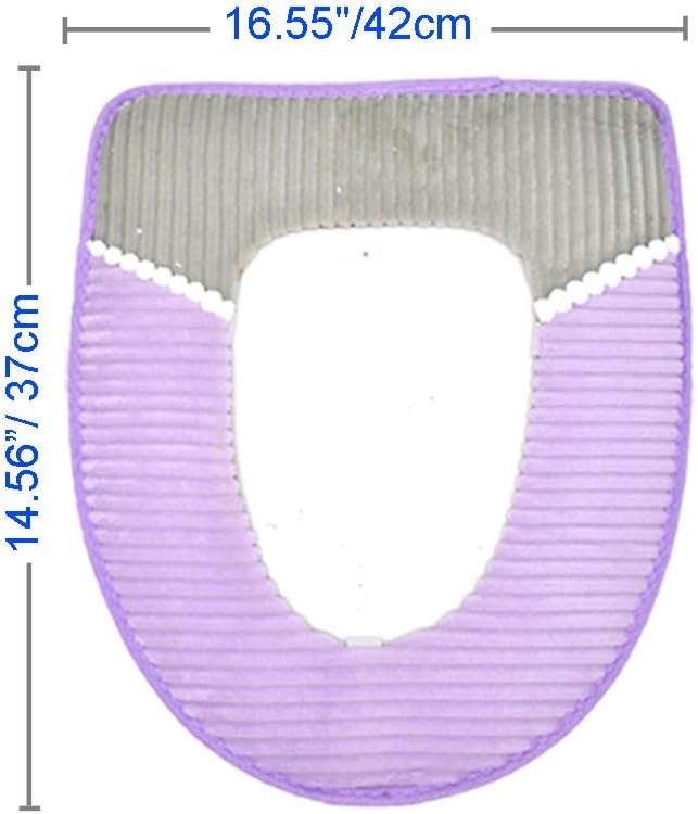 4 Pcs Toilet Seat Cover Pad Thicker Washable Toilet Seat Cushion Mat Winter