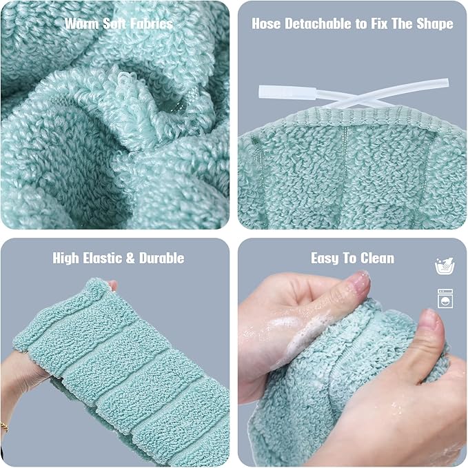 8 Pcs 11.8 Inch Thicker Bathroom Toilet Seat Cover Pads Soft Comfortable Toilet Seat Cushion Cover Stretchable Toilet Seat Warmer Easy Installation Cushioned Lid Covers (Simple Colors)